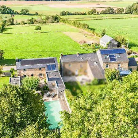 La Petite Evelette - Piscine Et Sauna Au Calme Hébergement de vacances Ohey