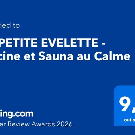 La Petite Evelette - Piscine Et Sauna Au Calme Σπίτι διακοπών *